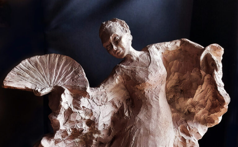 RZEŻBA -ODLEW W BRĄZIE -PASJA WOLNOŚCI-Krystyna Róż-Pasek